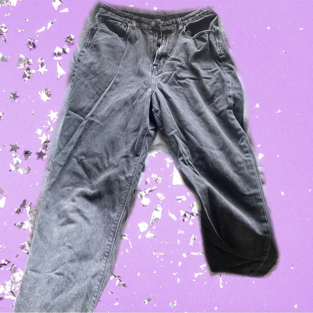 Black Mom Jeans